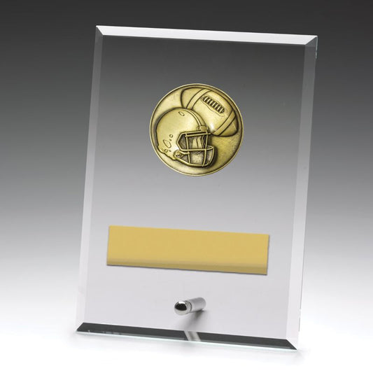 DY155B Glass Plaque Gridiron 17.5cm