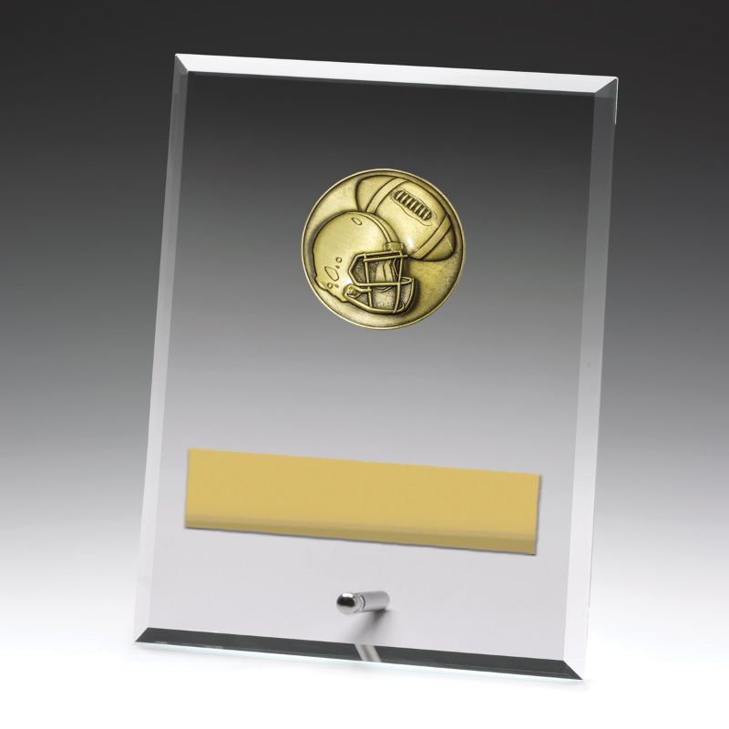 DY155C Glass Plaque Gridiron 20cm