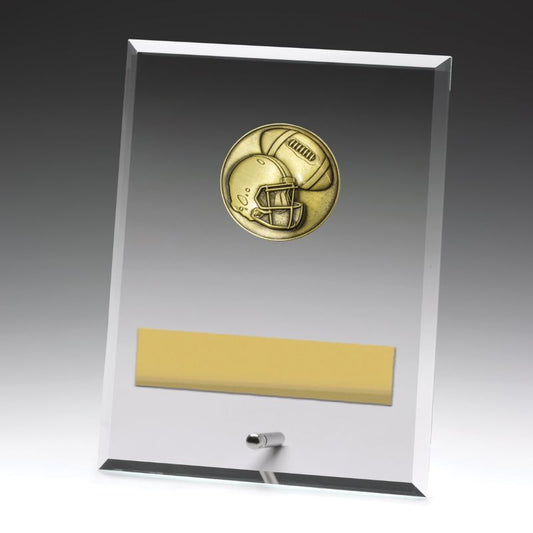 DY155C Glass Plaque Gridiron 20cm