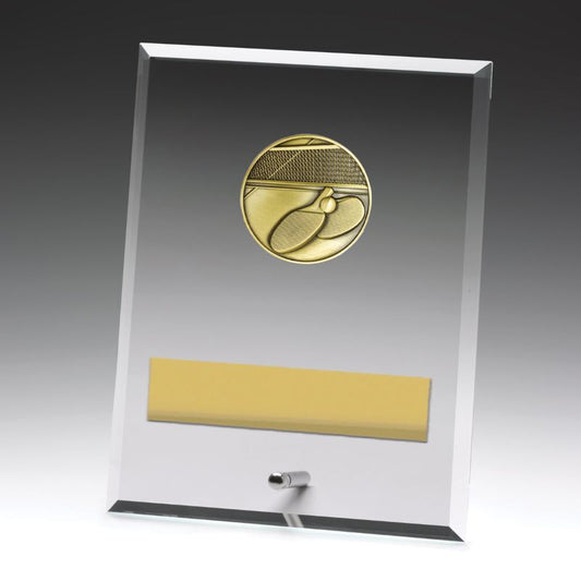 DY166C Glass Plaque Table Tennis 20cm