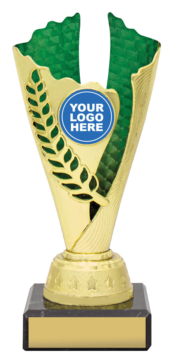 CUP25 Spirit Cups - Gold / Green