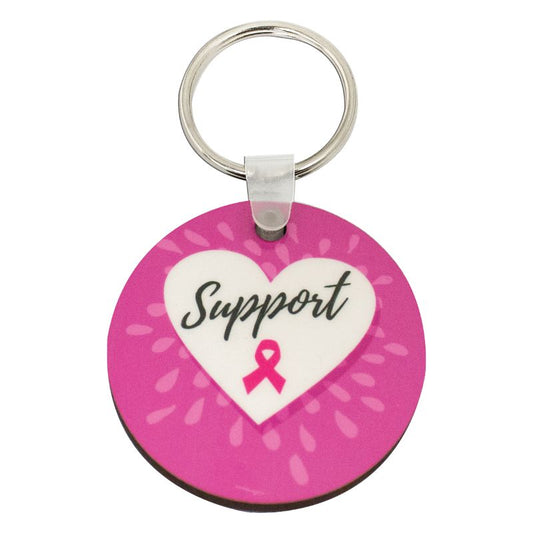 ESK50 Sublimation MDF Keychain Circle 5cm