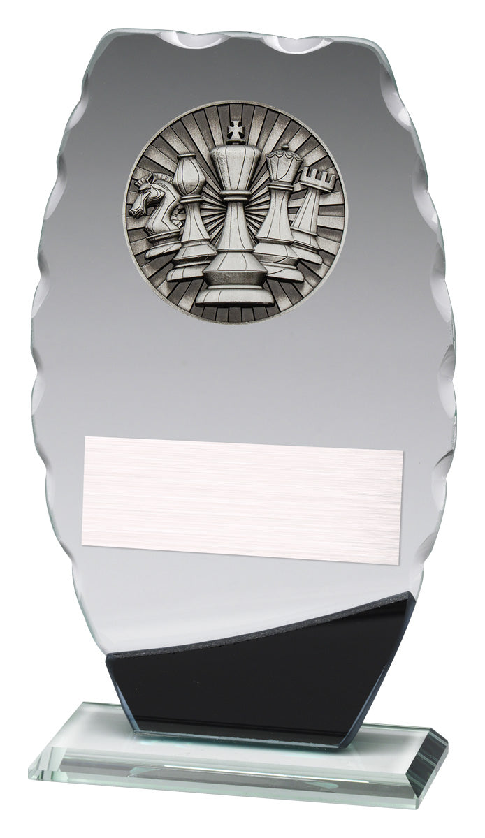 WM778 Chess Clipped Oval