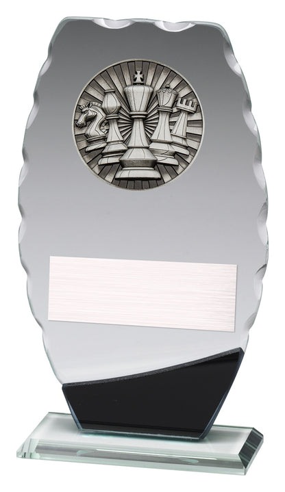 WM778 Chess Clipped Oval