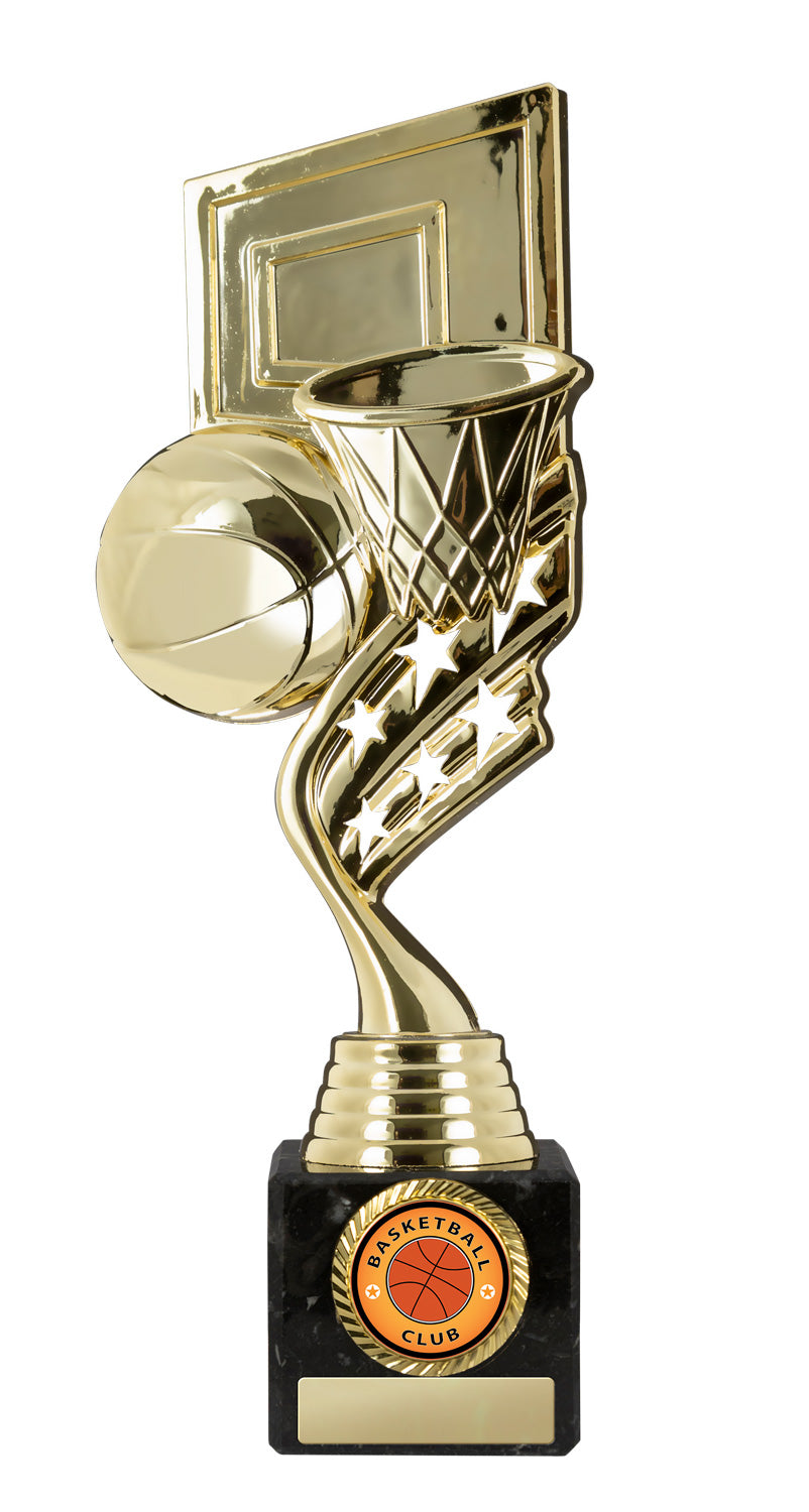 B24-0304-hero Basketball Figurine on Base