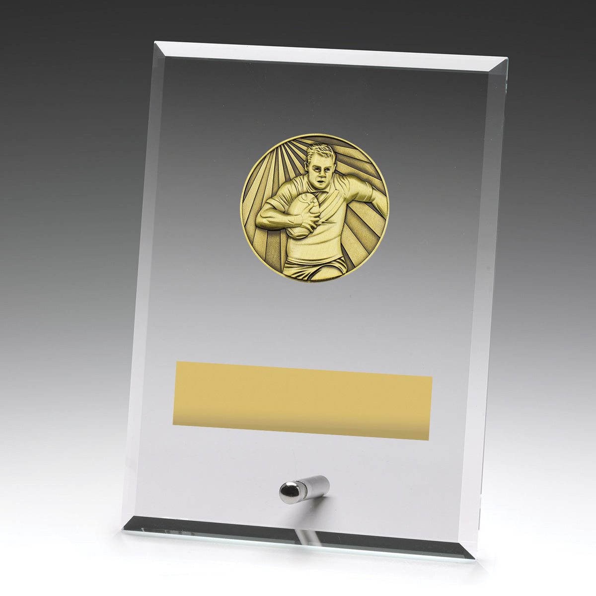 DY115 Glass Plaques - Male