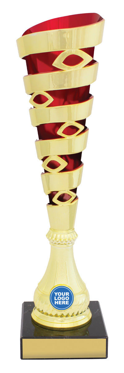 CUP85 Red Mega Spiral