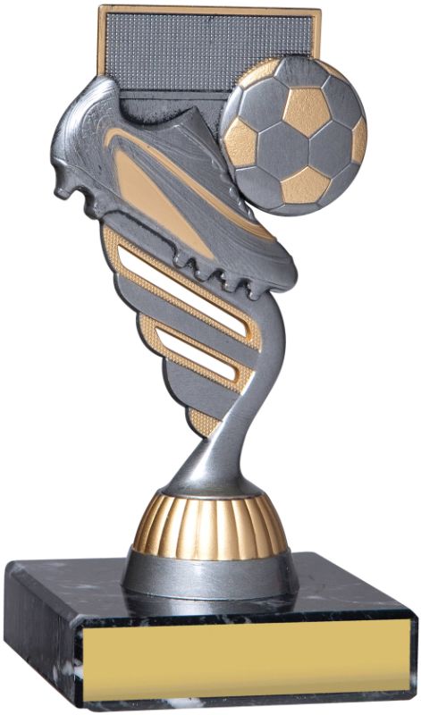 F8039 Football Black Marble 15cm