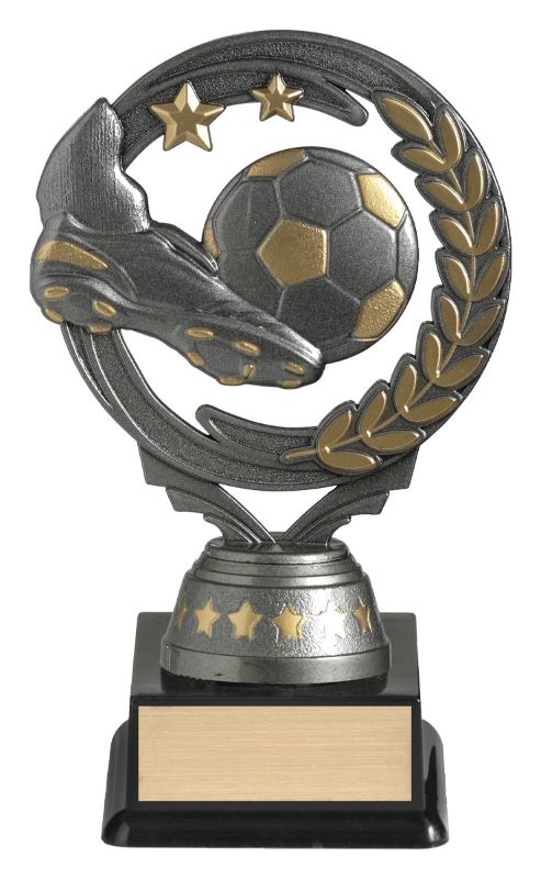 FT204A Football Silver Torch 15cm
