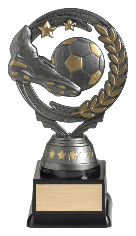 FT204B Football Silver Torch 16.5cm