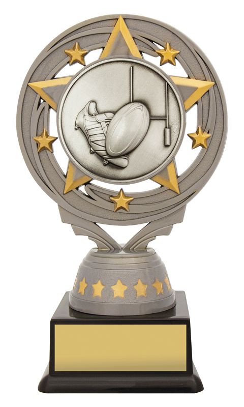 FT213A Silver Torch Rugby 15cm