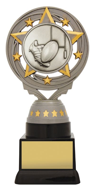 FT213C Silver Torch Rugby 18cm