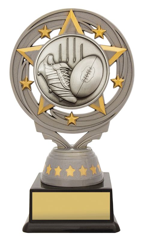 FT288A Silver Torch Footy 15cm