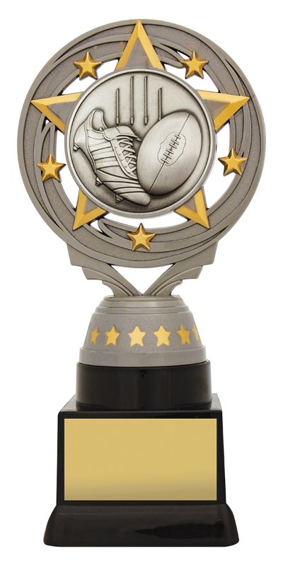 FT288C Silver Torch Footy 18cm