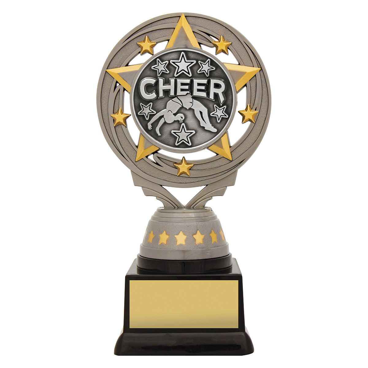 FT292 Silver Cheer Torch