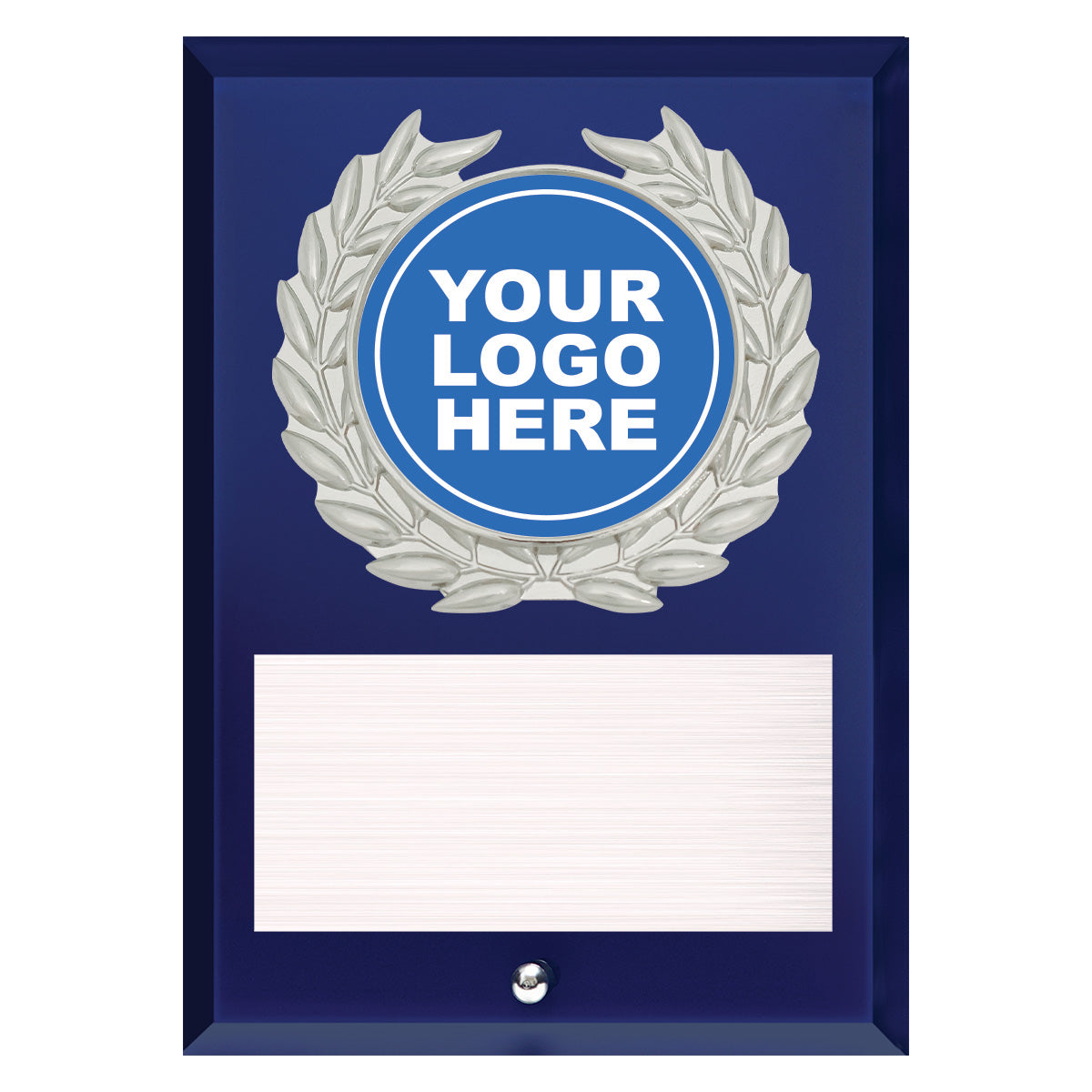 GA43 Blue Target Plaque