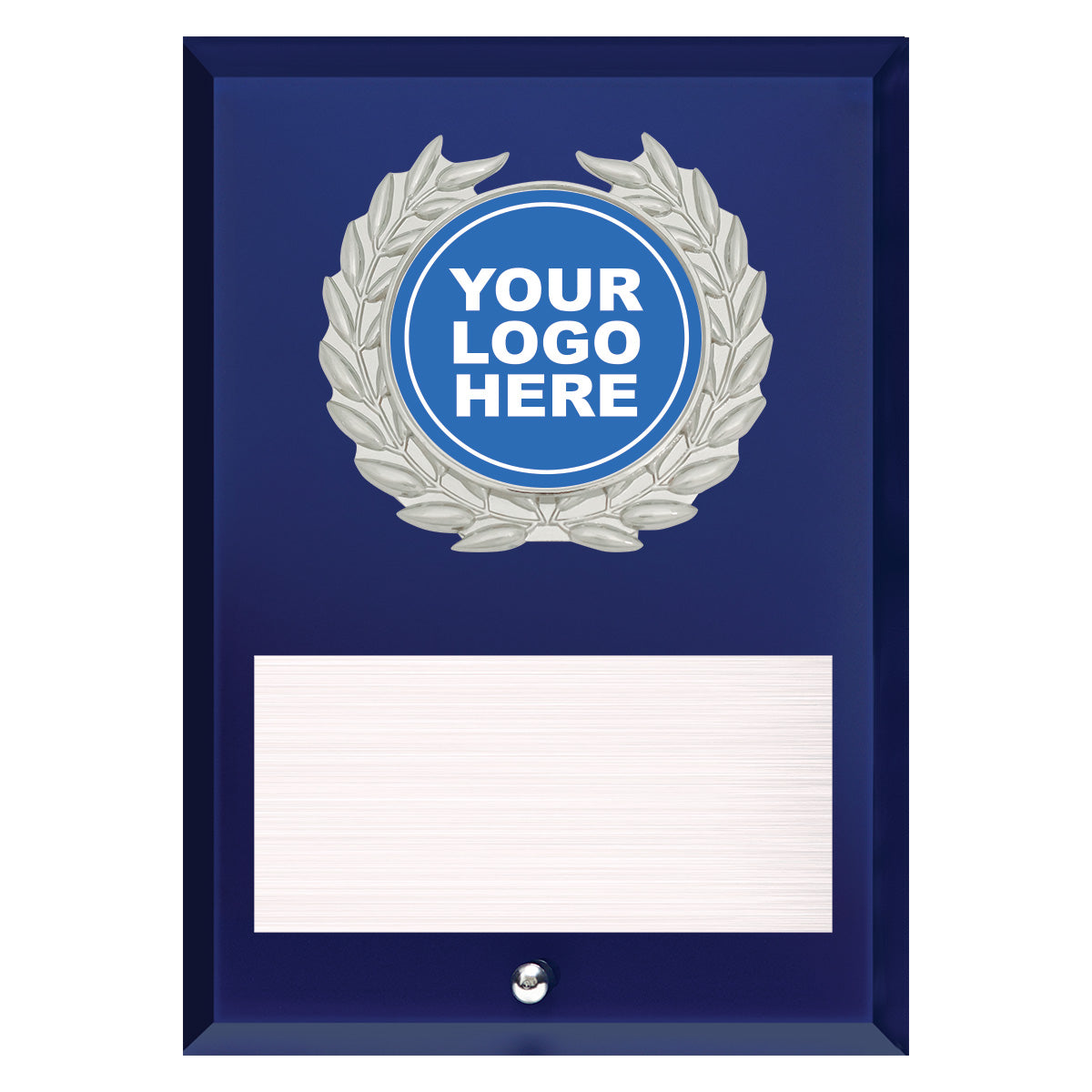 GA43 Blue Target Plaque