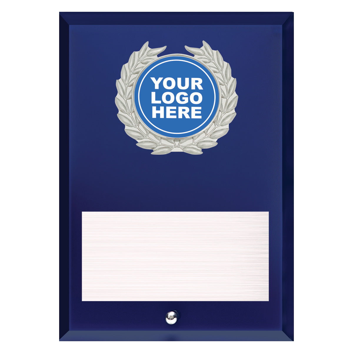 GA43 Blue Target Plaque