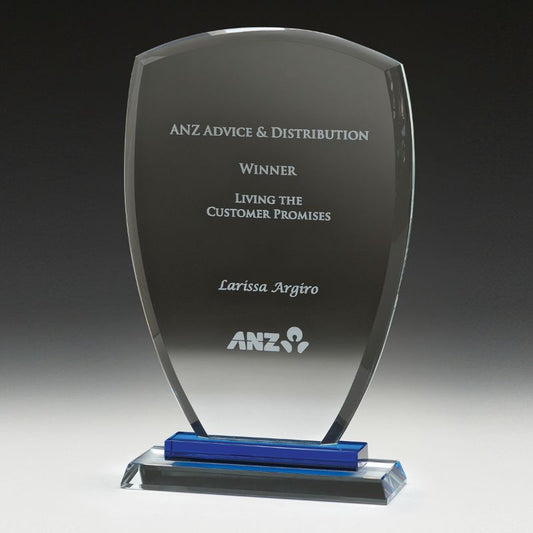 GB390M Blue Shield Glass 20.5cm