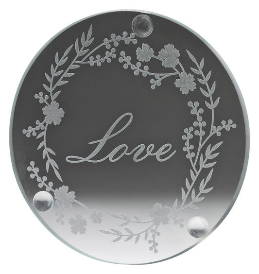 GC100 Glass Coaster Circle 10cm