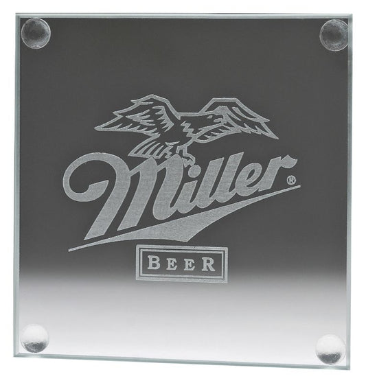 GC105 Glass Coaster Square 10cm