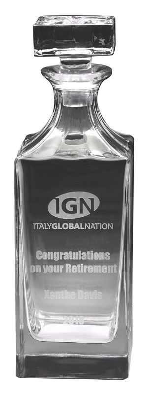 GD03 Crystal Whisky Decanter 870ml