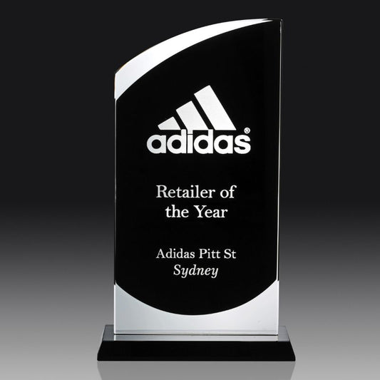 GK317M Swerve Glass Award 20.5cm