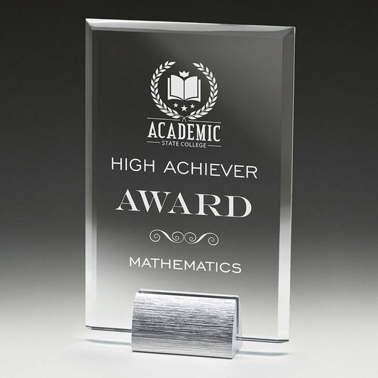 GM101S Vintage Glass Award 18cm