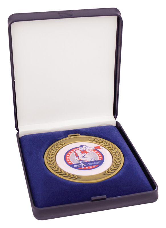 H50 70mm Diameter Medal Box 10.5cm