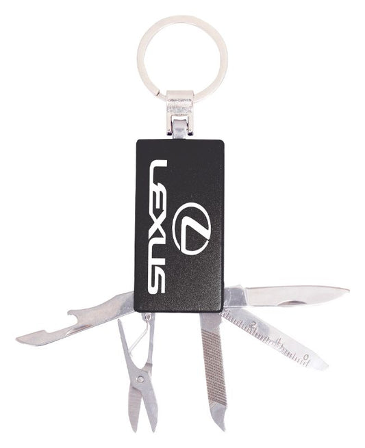 KR147 Engravable Keychain with Tools 5.5cm