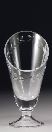 L202 Glass Wreath Vase 25cm