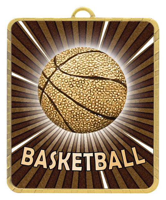 LM034G Lynx Medal Basketball 7.5cm