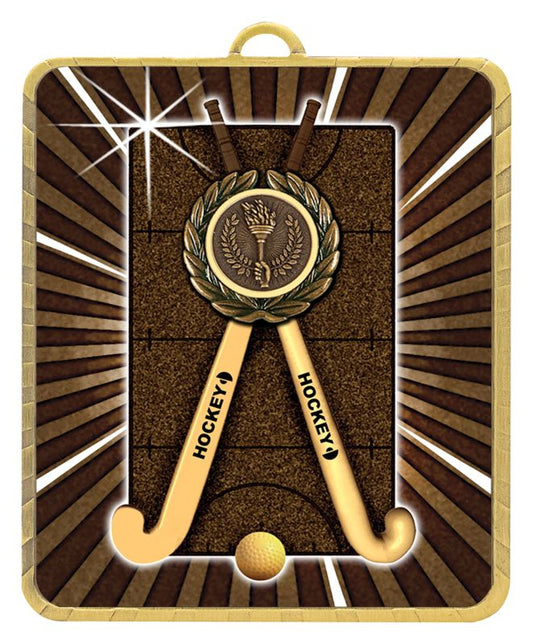 LM044G Lynx Medal Hockey 7.5cm