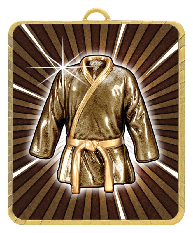 LM045G Lynx Medal Martial Arts 7.5cm