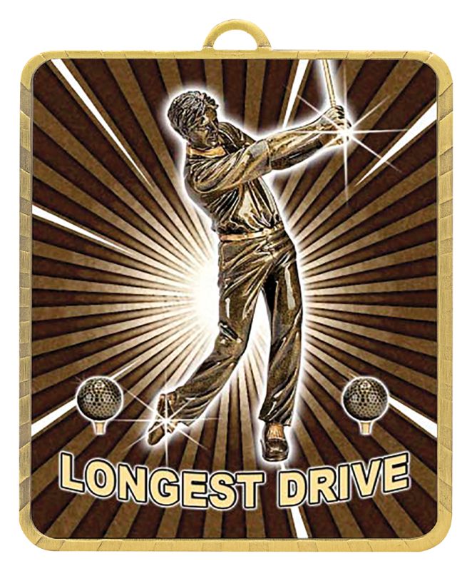 LM069G Lynx Medal Longest Drive 7.5cm