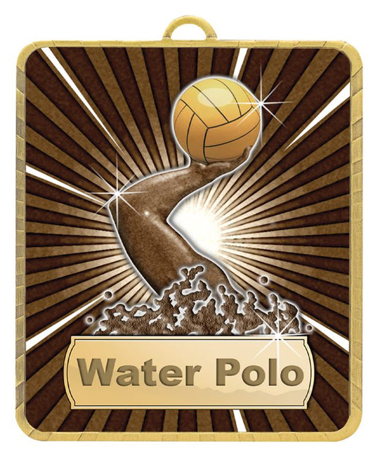 LM070G Lynx Medal Water Polo 7.5cm