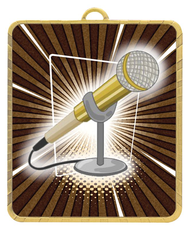 LM105G Lynx Medal Public Speaking 7.5cm