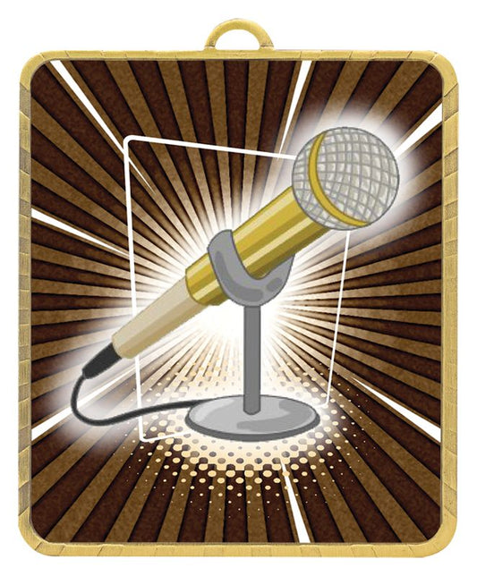 LM105G Lynx Medal Public Speaking 7.5cm
