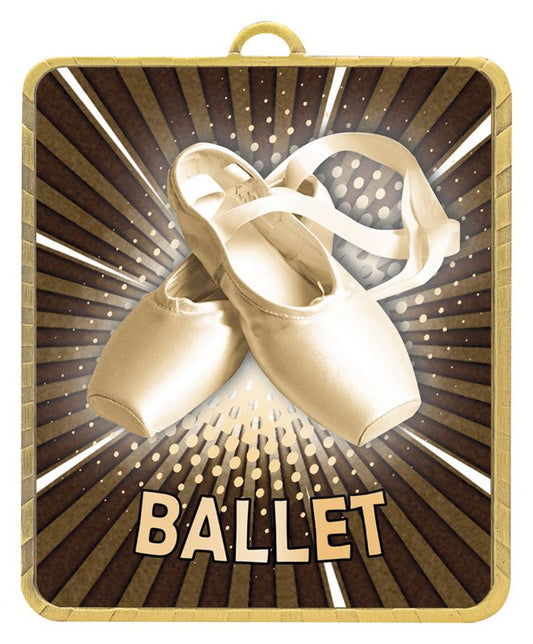 LM323G Lynx Medal Ballet 7.5cm