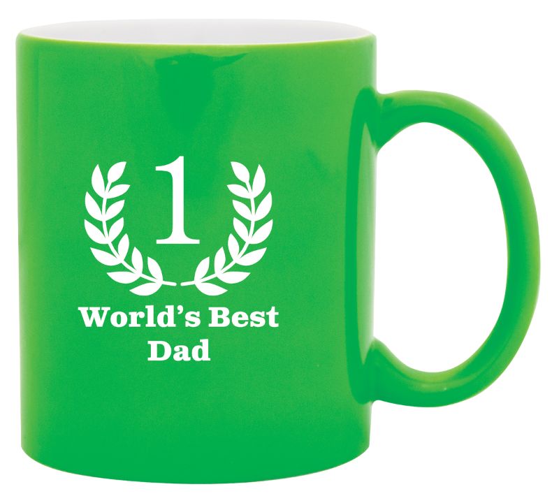 LMG24 Laserable Bright Green Mug 325ml