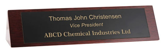LNB Timber Name Bar 24cm