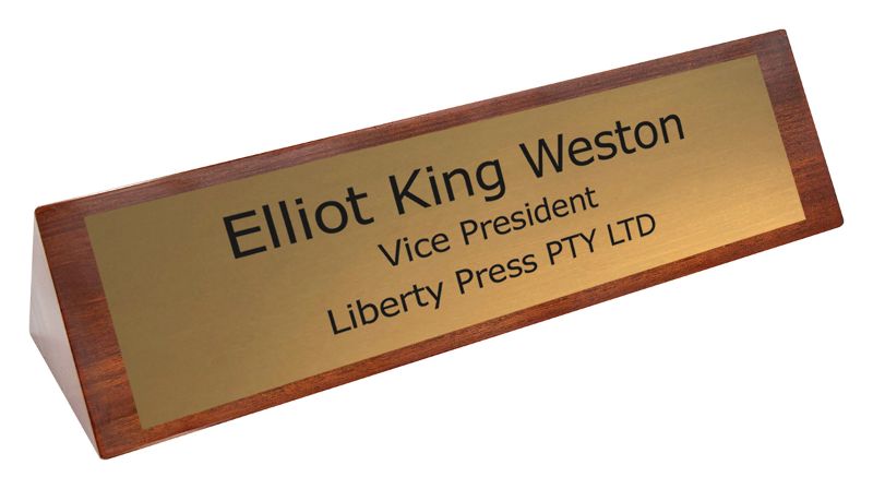 LNB Timber Name Bar 24cm
