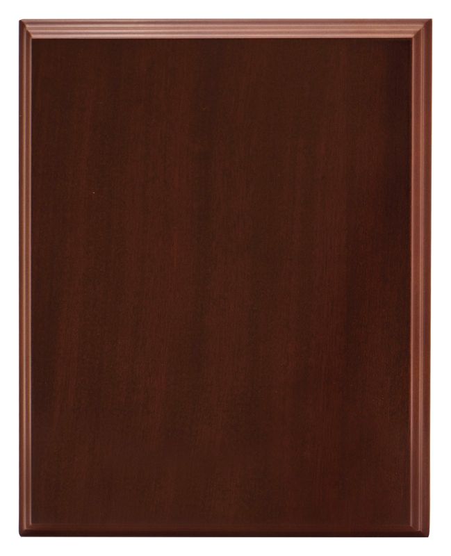 LP7 LP-BS-7 Walnut Plaque w/ Matte Black & Silver 22.5cm
