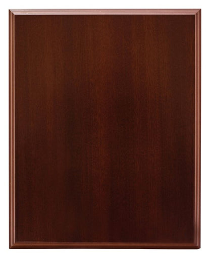 LP9 LP-BS-9 Walnut Plaque w/ Matte Black & Silver 30cm