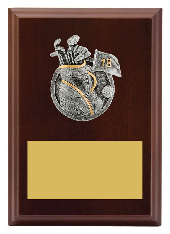 LPF409A Plaque Peak Golf 15cm