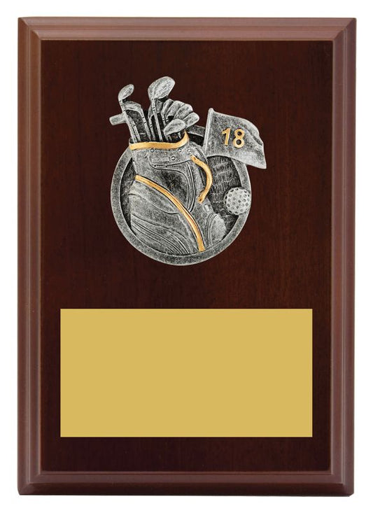 LPF409A Plaque Peak Golf 15cm