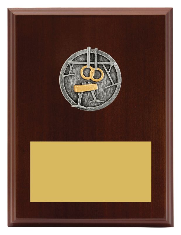 LPF414C Plaque Peak Gymnastics 20cm