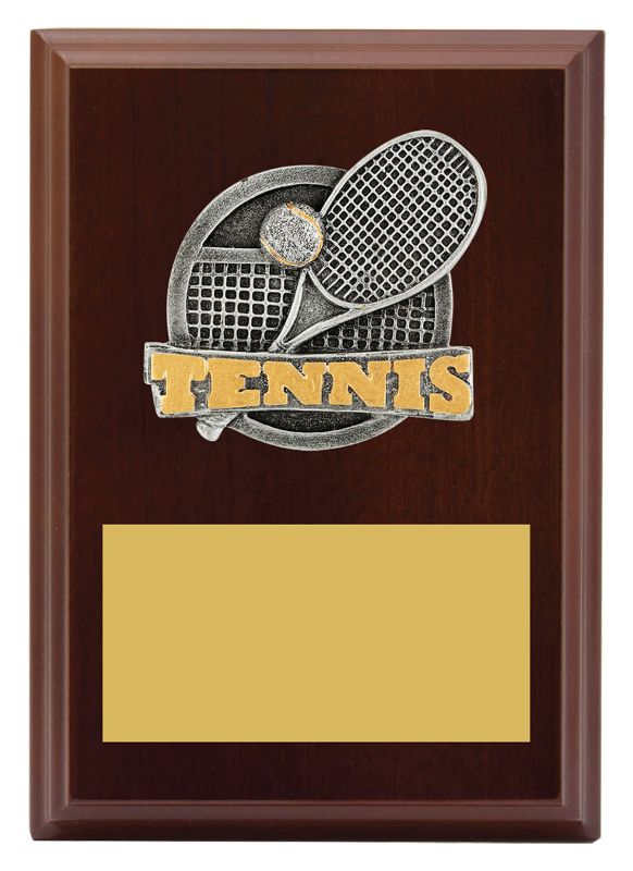 LPF418A Plaque Peak Tennis 15cm