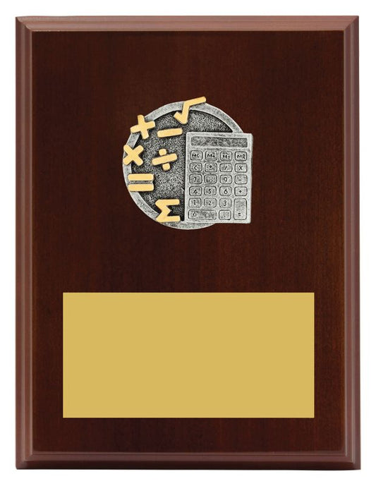 LPF420C Plaque Peak Maths 20cm
