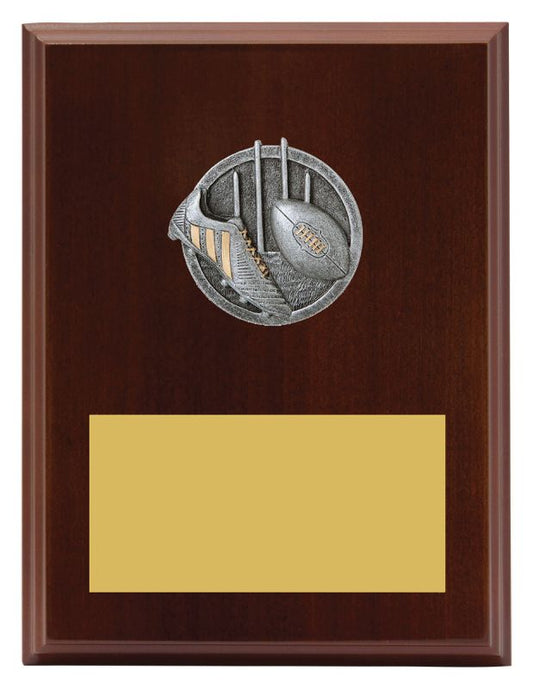LPF431C Plaque Peak Aussie Rules 20cm